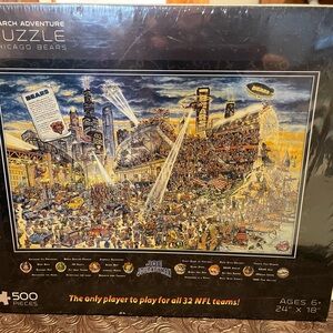 Chicago Bears NFL Puzzle - 500 Pieces